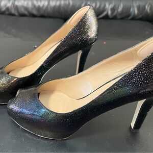 Ron White Black Heels shoes👠